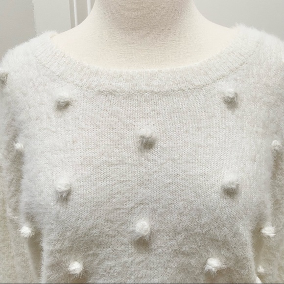 FRANCESCA’S Janette Pom Pom Pullover Sweater - Picture 6 of 8